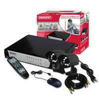 Eminent Em6005 Camera Surveillance Kit With Recorder And 2 Indooroutdoor Cameras